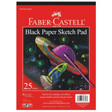Faber Castell Faber Castell Black Paper Sketch Pad - Little Miss Muffin Children & Home