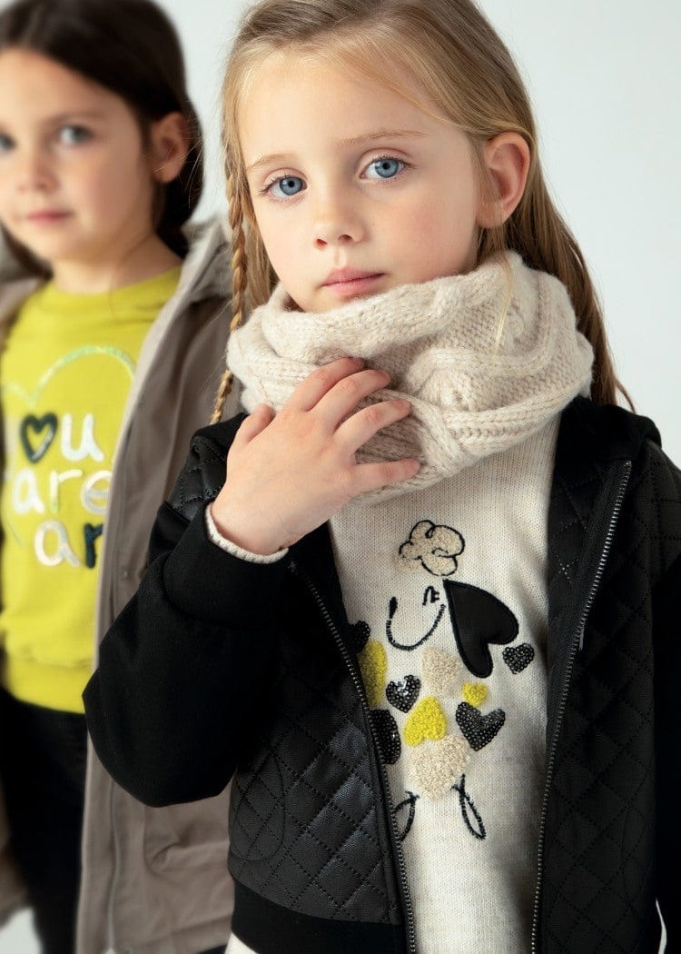 Mayoral Usa Inc Mayoral Quilted Zip-Up Hoodie Jacket - Little Miss Muffin Children & Home