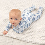 Sweet Bamboo Sweet Bamboo Zipper Footie - Ethan's Elephants - Little Miss Muffin Children & Home