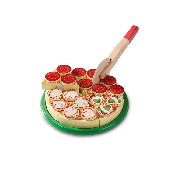 Melissa & Doug Melissa & Doug Wooden Pizza Set - Little Miss Muffin Children & Home