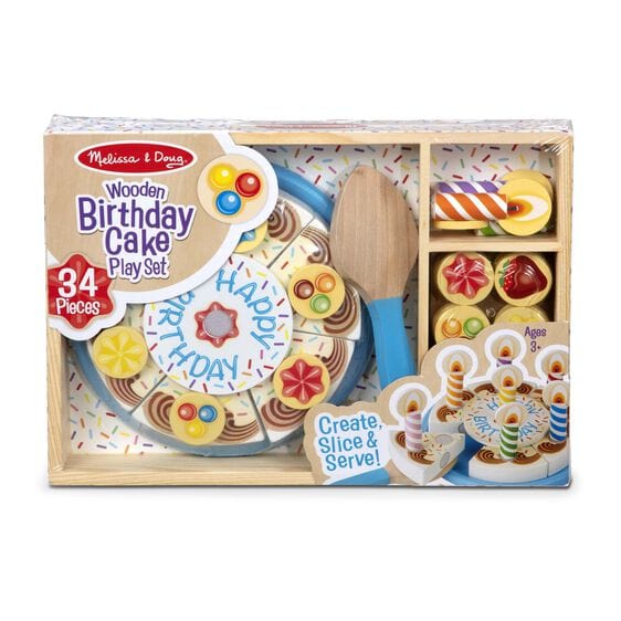 Melissa & Doug Melissa & Doug Birthday Party Wooden Play Food - Little Miss Muffin Children & Home