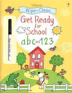 Usborne - Usborne Wipe Clean Get Ready for School ABC and 123 - Little Miss Muffin Children & Home