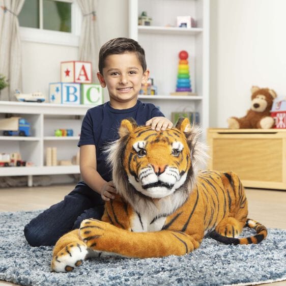 Melissa & Doug Melissa & Doug Giant Tiger Stuffed Animal - Little Miss Muffin Children & Home