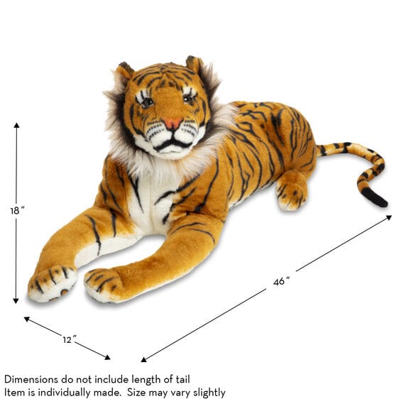 Melissa & Doug Melissa & Doug Giant Tiger Stuffed Animal - Little Miss Muffin Children & Home