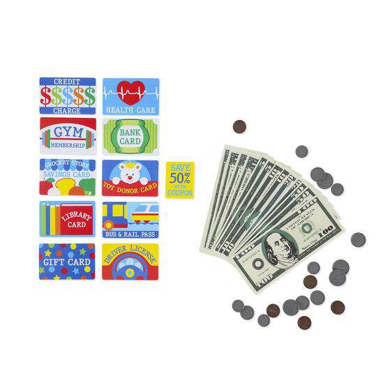 Melissa & Doug - Melissa & Doug Pretend to Spend Wallet - Little Miss Muffin Children & Home