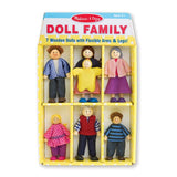 Melissa & Doug Melissa & Doug Wooden Doll Family - Little Miss Muffin Children & Home