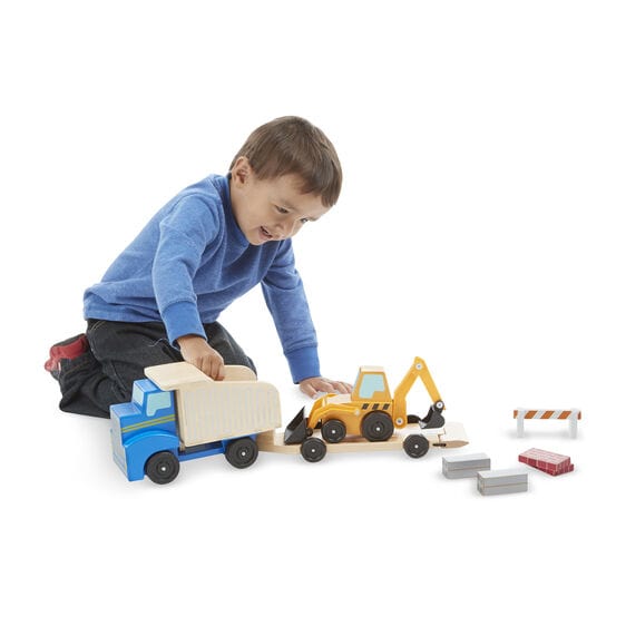 Melissa & Doug Melissa & Doug Classic Toy Dump Truck & Loader - Little Miss Muffin Children & Home
