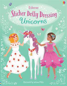 Usborne - Usborne Reusable Sticker Dolly Dressing Unicorns - Little Miss Muffin Children & Home