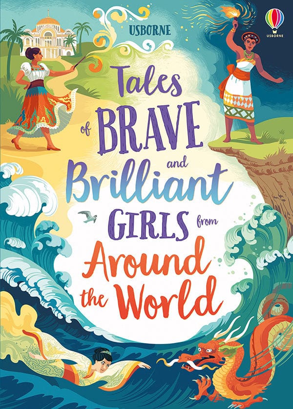Usborne Usborne Tales of Brave and Brilliant Girls from Around the World - Little Miss Muffin Children & Home
