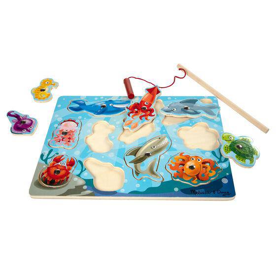 Melissa & Doug - Melissa & Doug Fishing Magnetic Puzzle Game - Little Miss Muffin Children & Home