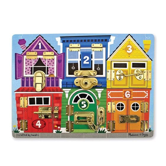 Melissa & Doug Melissa & Doug Wooden Latches Board - Little Miss Muffin Children & Home