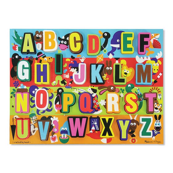 Melissa & Doug Melissa & Doug Jumbo Abc Chunky Puzzle - Little Miss Muffin Children & Home