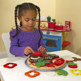 Melissa & Doug - Melissa & Doug Felt Play Food: Pizza Set - Little Miss Muffin Children & Home