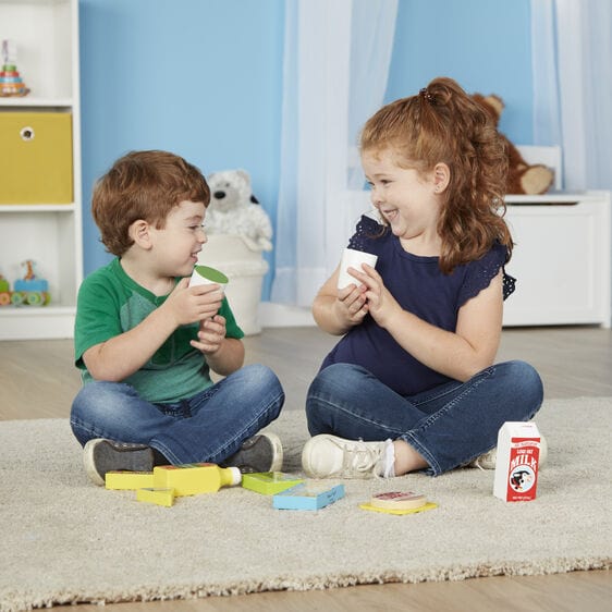 Melissa & Doug Melissa & Doug Wooden Fridge Food Set - Little Miss Muffin Children & Home