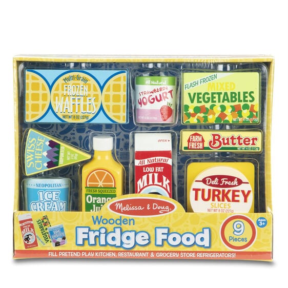 Melissa & Doug Melissa & Doug Wooden Fridge Food Set - Little Miss Muffin Children & Home