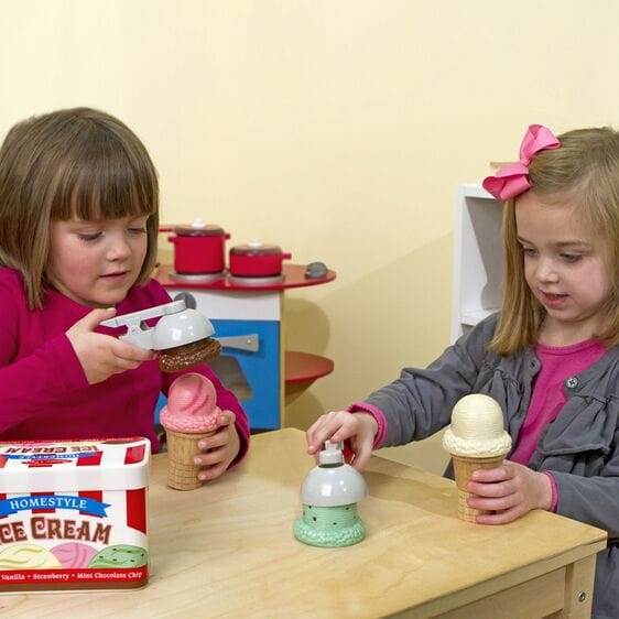 Melissa & Doug Cool Scoops Ice Creamery – Little Miss Muffin Children & Home
