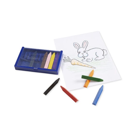 Melissa & Doug - Melissa & Doug 10 Jumbo Triangle Crayons - Little Miss Muffin Children & Home