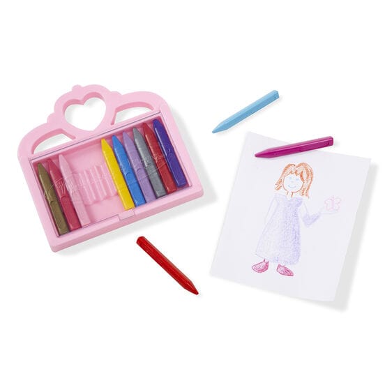 Melissa & Doug Melissa & Doug Princess Crayon Set - Little Miss Muffin Children & Home