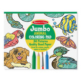 Melissa & Doug - Melissa & Doug Jumbo Coloring Pad: Animals - Little Miss Muffin Children & Home