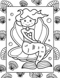 Usborne Usborne Stained Glass Mermaids Coloring Book - Little Miss Muffin Children & Home