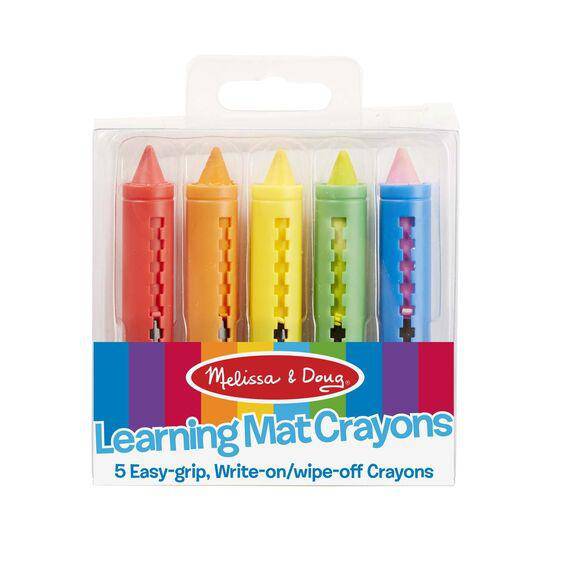 Melissa & Doug - Melissa & Doug Learning Mat Crayons - Little Miss Muffin Children & Home