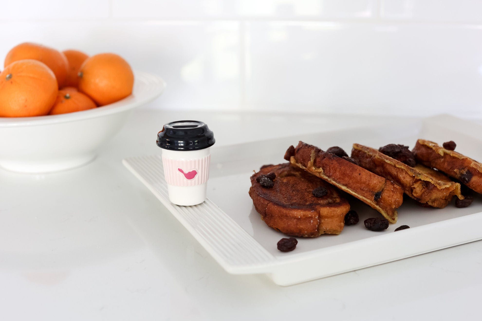 Nora Fleming Nora Fleming Cup of Ambition Topper - Little Miss Muffin Children & Home