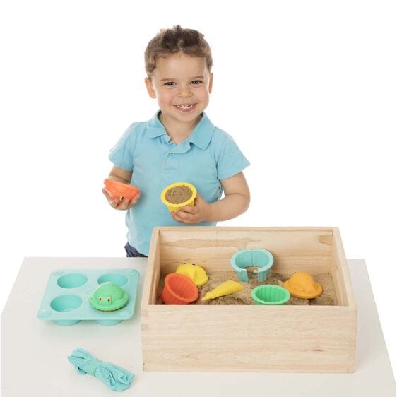 Melissa & Doug Melissa & Doug Seaside Sidekicks Sand Cupcake Set - Little Miss Muffin Children & Home