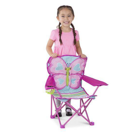 Melissa & Doug - Melissa & Doug Cutie Pie Butterfly Camp Chair - Little Miss Muffin Children & Home