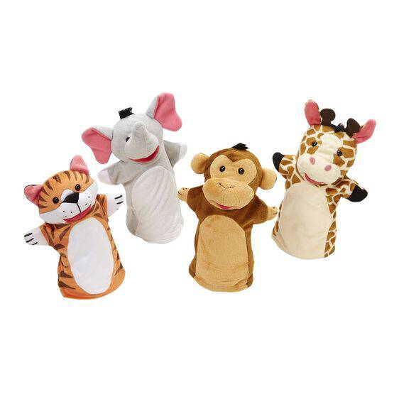 Melissa & Doug - Melissa & Doug Zoo Friends Hand Puppets - Little Miss Muffin Children & Home