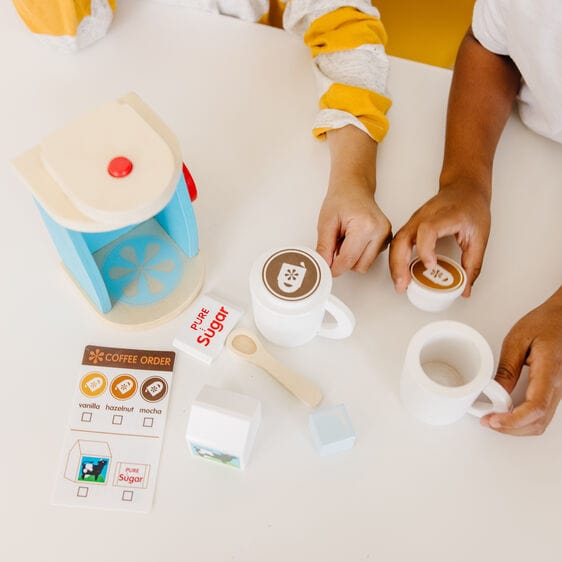 Melissa & Doug Melissa & Doug Wood Brew & Serve Coffee - Little Miss Muffin Children & Home