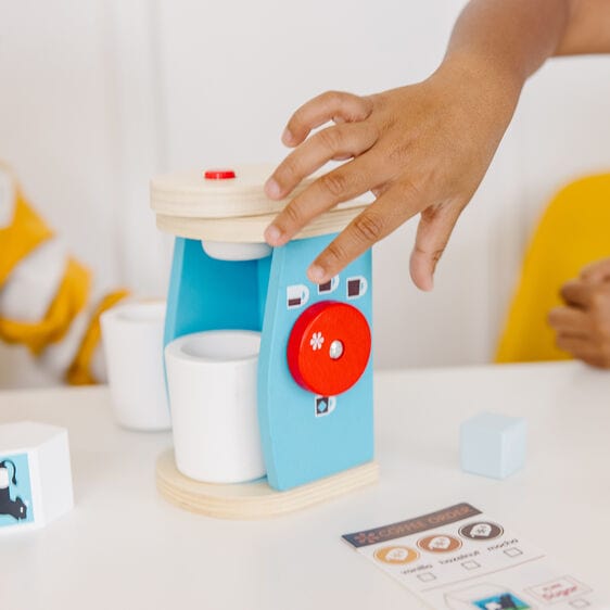 Melissa & Doug Melissa & Doug Wood Brew & Serve Coffee - Little Miss Muffin Children & Home