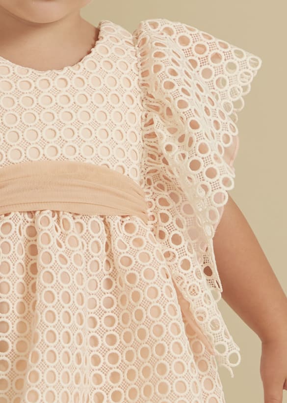 Abel & Lula Abel & Lula Embroidered Dress - Little Miss Muffin Children & Home