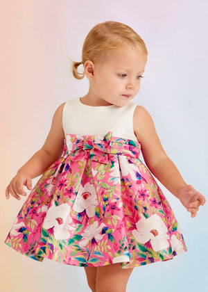 Abel & Lula Abel & Lula Combo Mikado Dress - Little Miss Muffin Children & Home