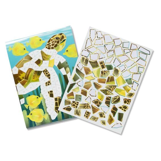 MELISSA & DOUG Melissa & Doug Mosaic Sticker Pad Ocean - Little Miss Muffin Children & Home