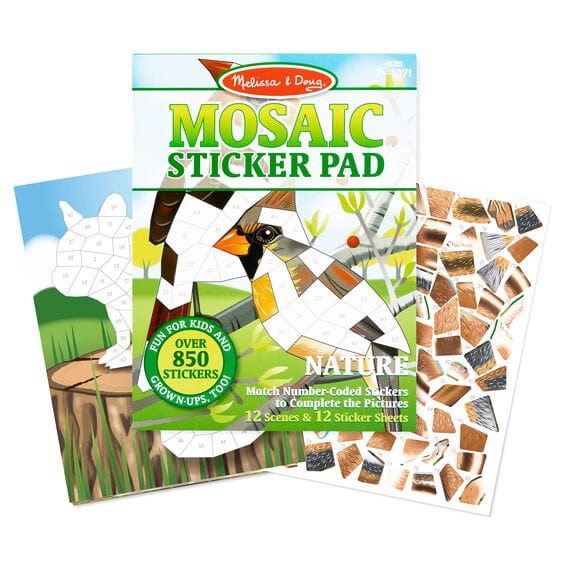Melissa & Doug - Melissa & Doug Mosaic Sticker Pad - Little Miss Muffin Children & Home