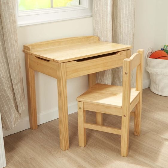 Melissa & Doug Melissa & Doug Wooden Lift Top Desk & Chair Sets - Little Miss Muffin Children & Home