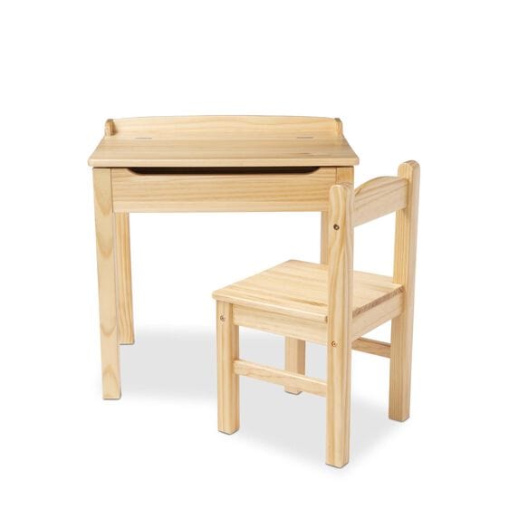 Melissa & Doug Melissa & Doug Wooden Lift Top Desk & Chair Sets - Little Miss Muffin Children & Home