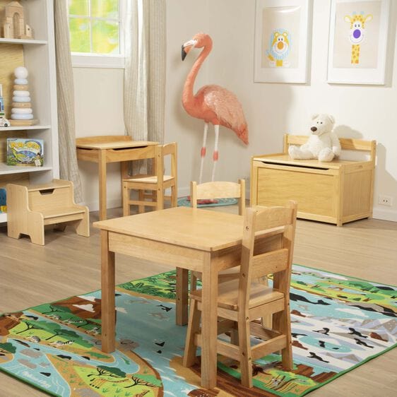 Melissa & Doug Melissa & Doug Wooden Lift Top Desk & Chair Sets - Little Miss Muffin Children & Home
