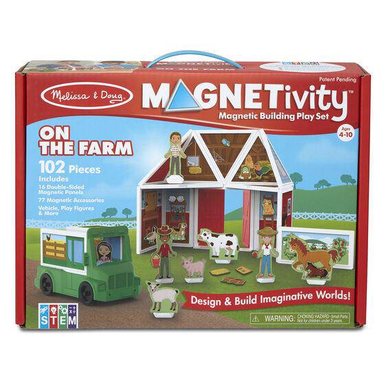 Melissa & Doug - Melissa & Doug Magnetivity: On the Farm - Little Miss Muffin Children & Home
