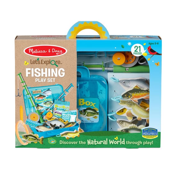 Melissa & Doug Melissa & Doug Let's Explore Fishing Play Set - Little Miss Muffin Children & Home