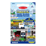 Melissa & Doug Take Along Magnetic Jigsaw Puzzles: Vehicles - Little Miss Muffin Children & Home