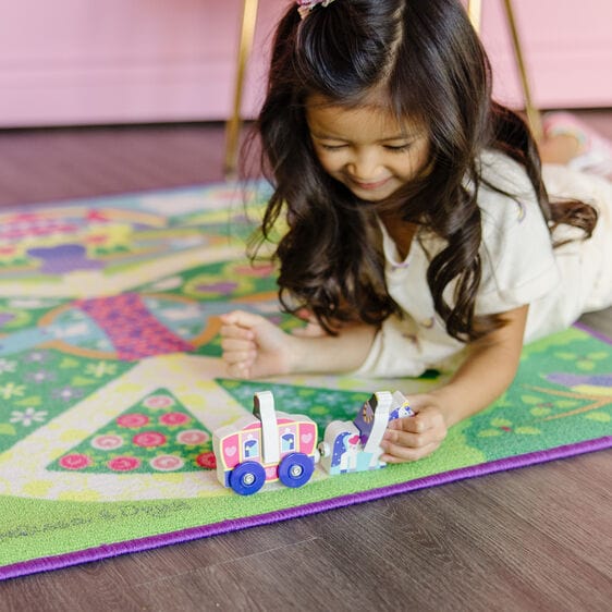 Melissa & Doug Melissa & Doug Magical Kingdom Activity Rug - Little Miss Muffin Children & Home