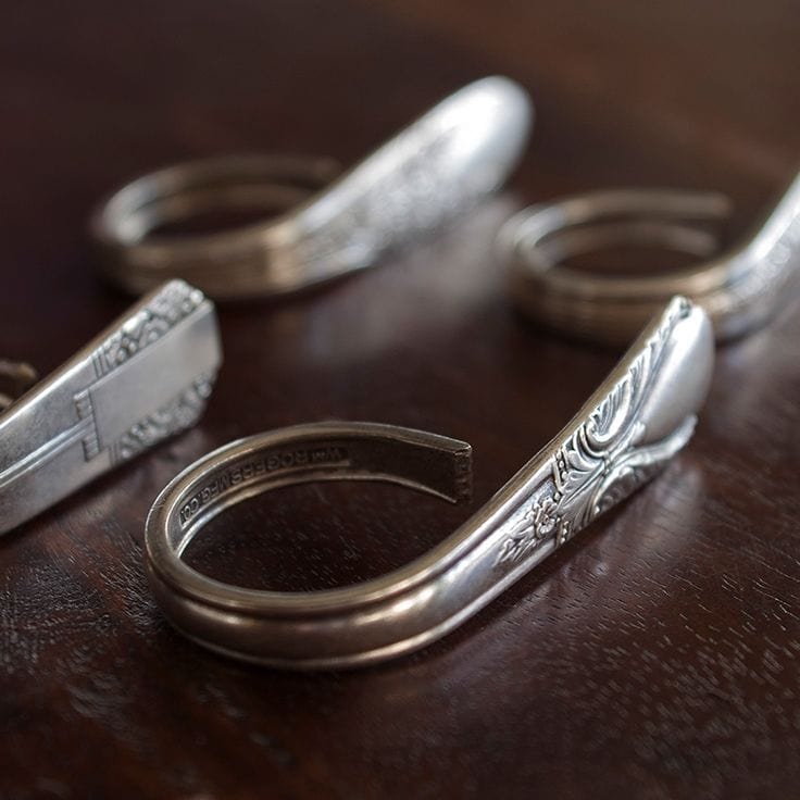 Hester & Cook Hester & Cook Vintage Silver Napkin Ring - Little Miss Muffin Children & Home
