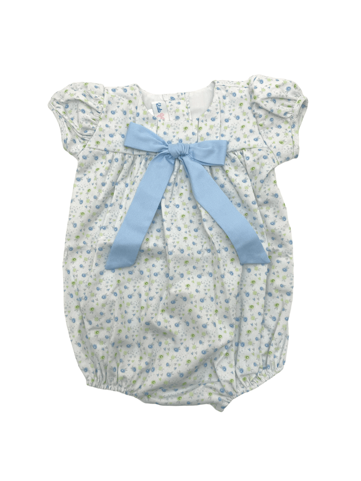 Lulu Bebe Lulu Bebe Nikki Front Bow With Pintuck Bubble - Little Miss Muffin Children & Home