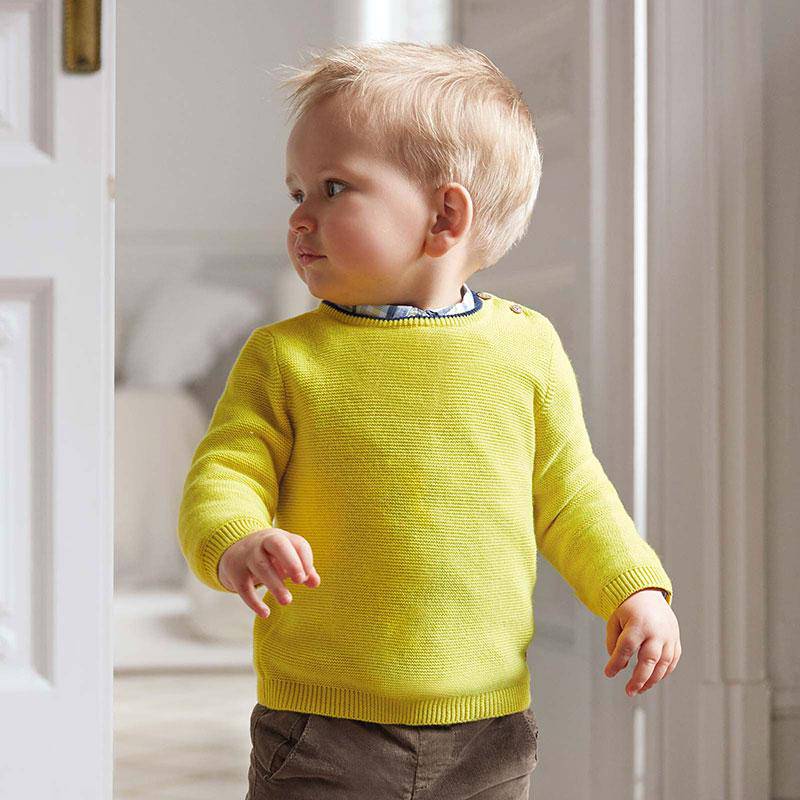 Mayoral - Mayoral Basic Cotton Sweater for Baby Boy - Little Miss Muffin Children & Home