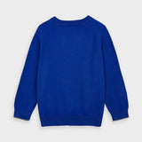 Mayoral - Mayoral Boy's Basic Sweater in Blue - Little Miss Muffin Children & Home