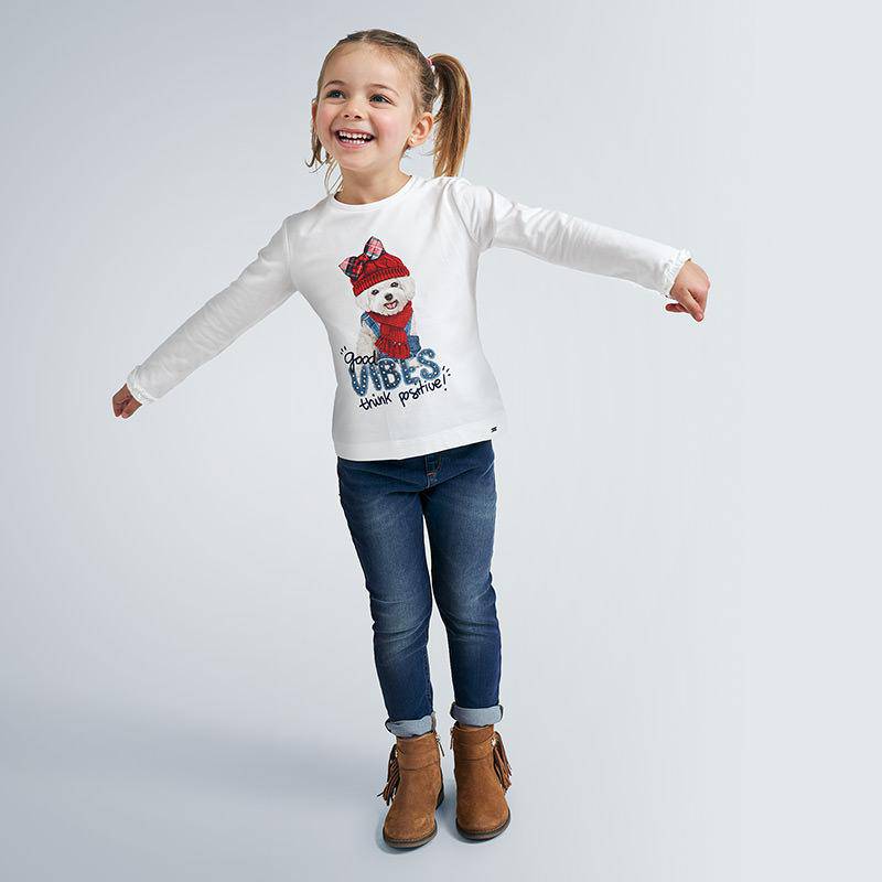 Mayoral - Mayoral Girl's Pull On Skinny Jeans - Little Miss Muffin Children & Home