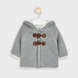 Mayoral - Mayoral Woven Knit Hoodie for Newborn Boy - Little Miss Muffin Children & Home