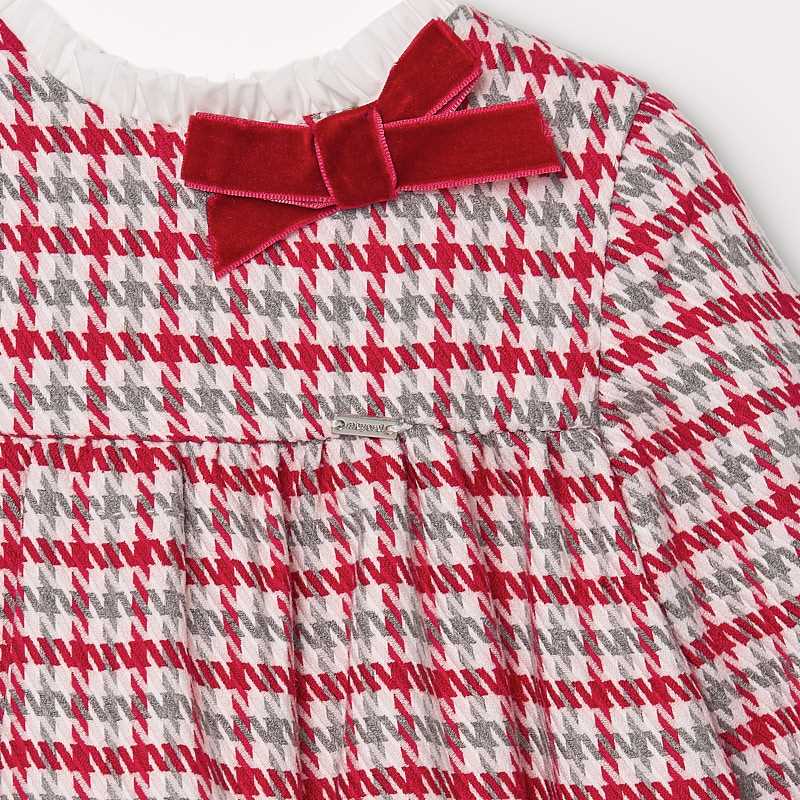 Mayoral - Mayoral Houndstooth Dress for Newborn Girl - Little Miss Muffin Children & Home
