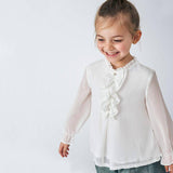 Mayoral - Mayoral Girl's Chiffon Blouse - Little Miss Muffin Children & Home